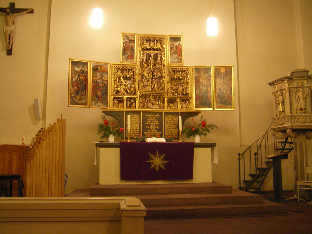 Der Kirchenraum.