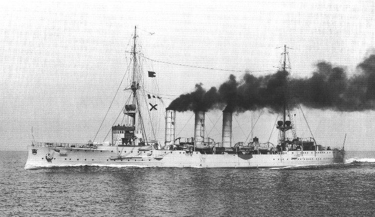 SMS-Emden, ca. 1912